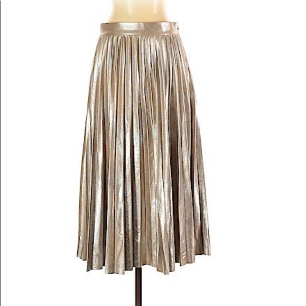 For sale - Small, Zara Midi Gold skirt